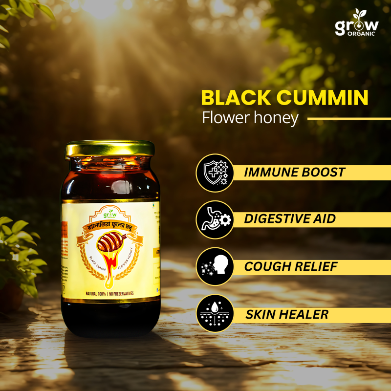 100gm Seed Mix & 500gm Black Seed Flower Honey