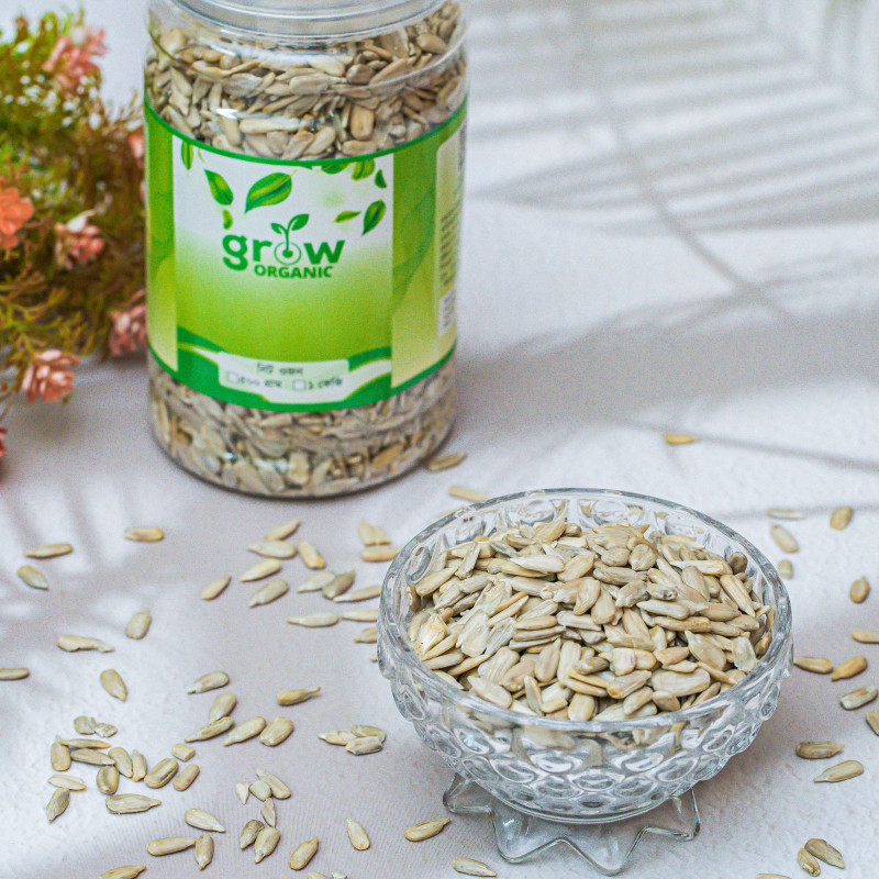 Raw Pumpkin Seed+Raw Sunflower Seed (কাঁচা কুমড়া বীজ ও সূর্যমুখী বীজ)